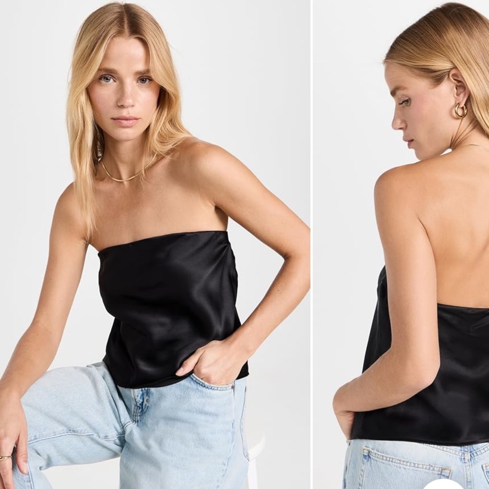 Reformation Silk Top NWT